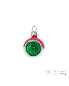 Christmas Ball, 3 cm, silver with reflector